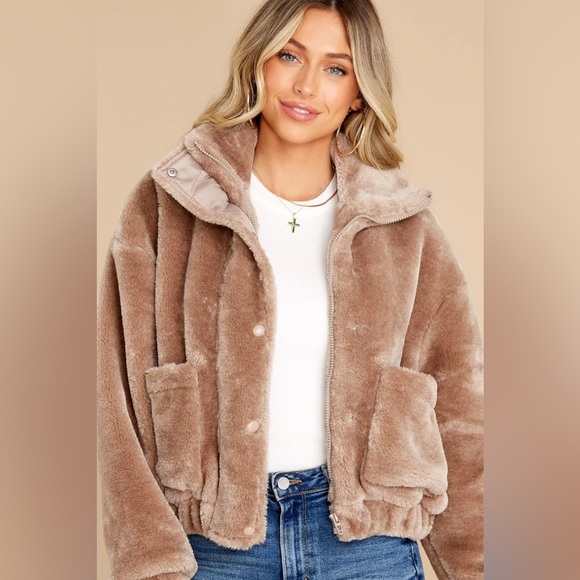 Blank NYC Bicoastal Faux Shearling Jacket- XS, NWT - Picture 8 of 14